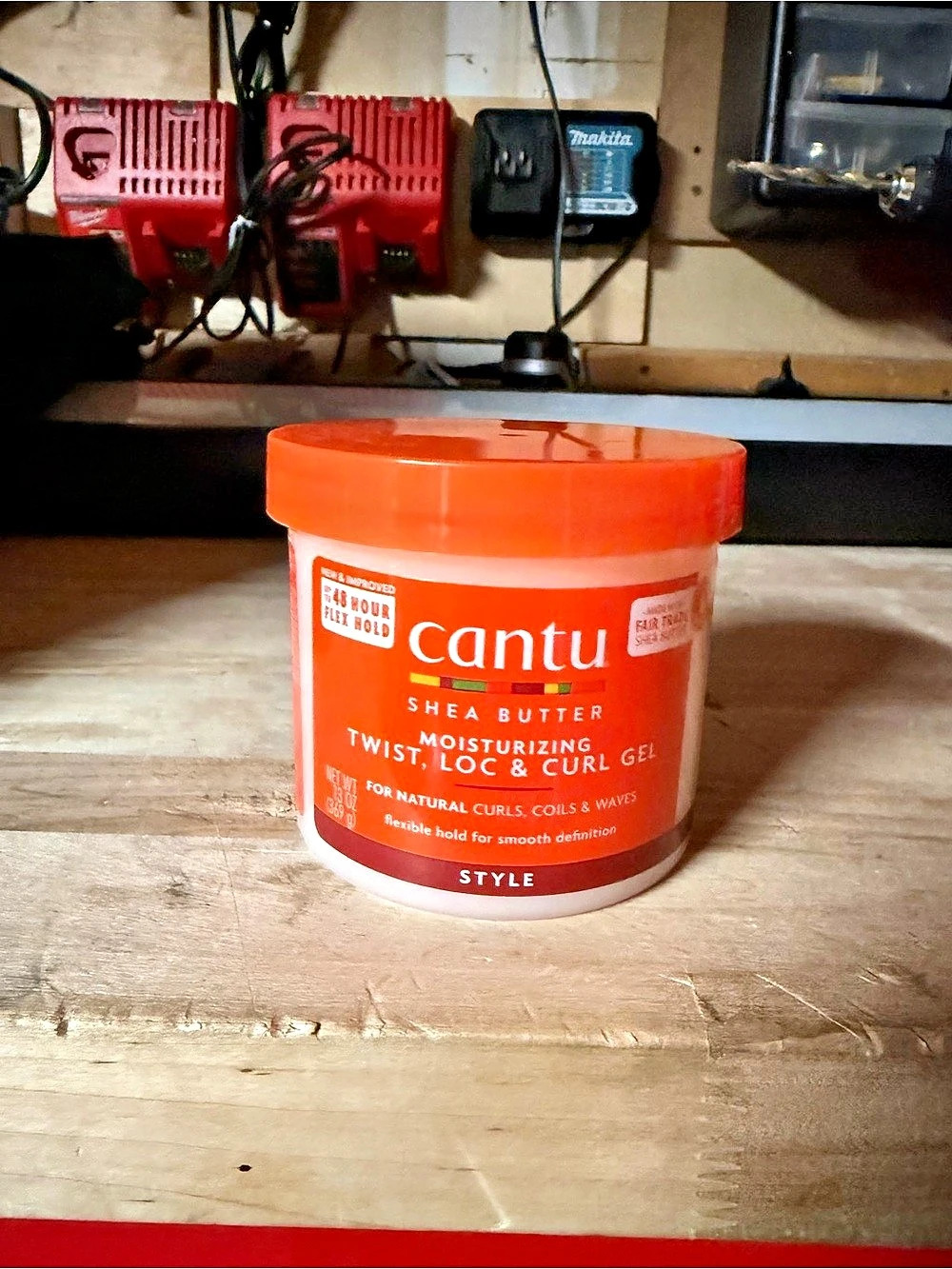 Cantu Shea Butter Moisturizing Twist & Lock Gel Hair Styling Gel